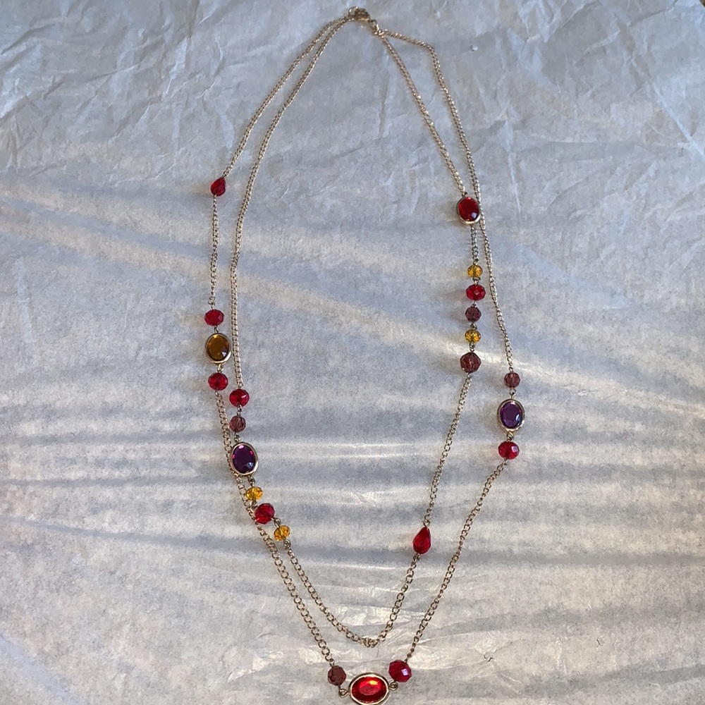 Layered necklace